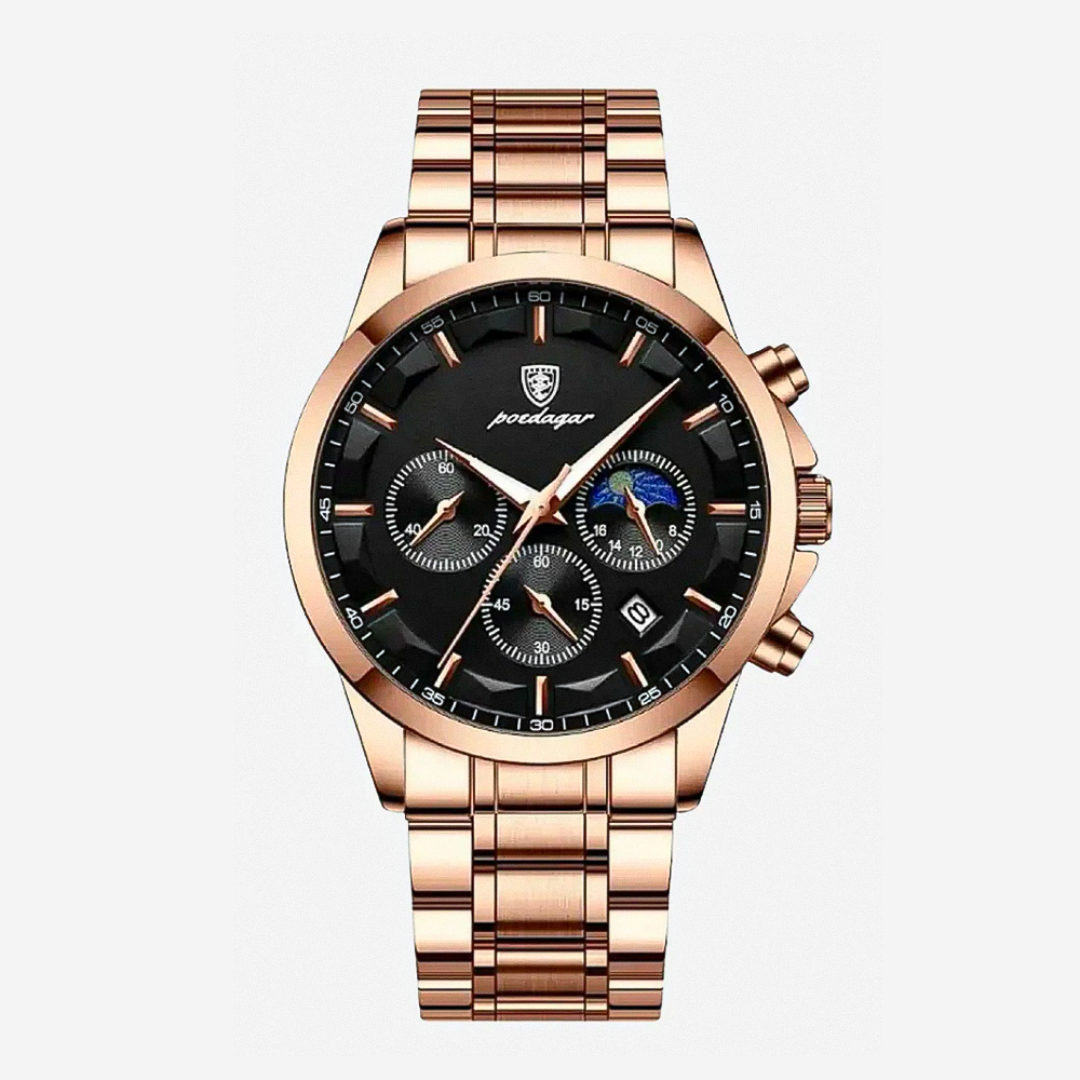 Adrian | Multi-Dial Elegance Classic Watch | 42mm