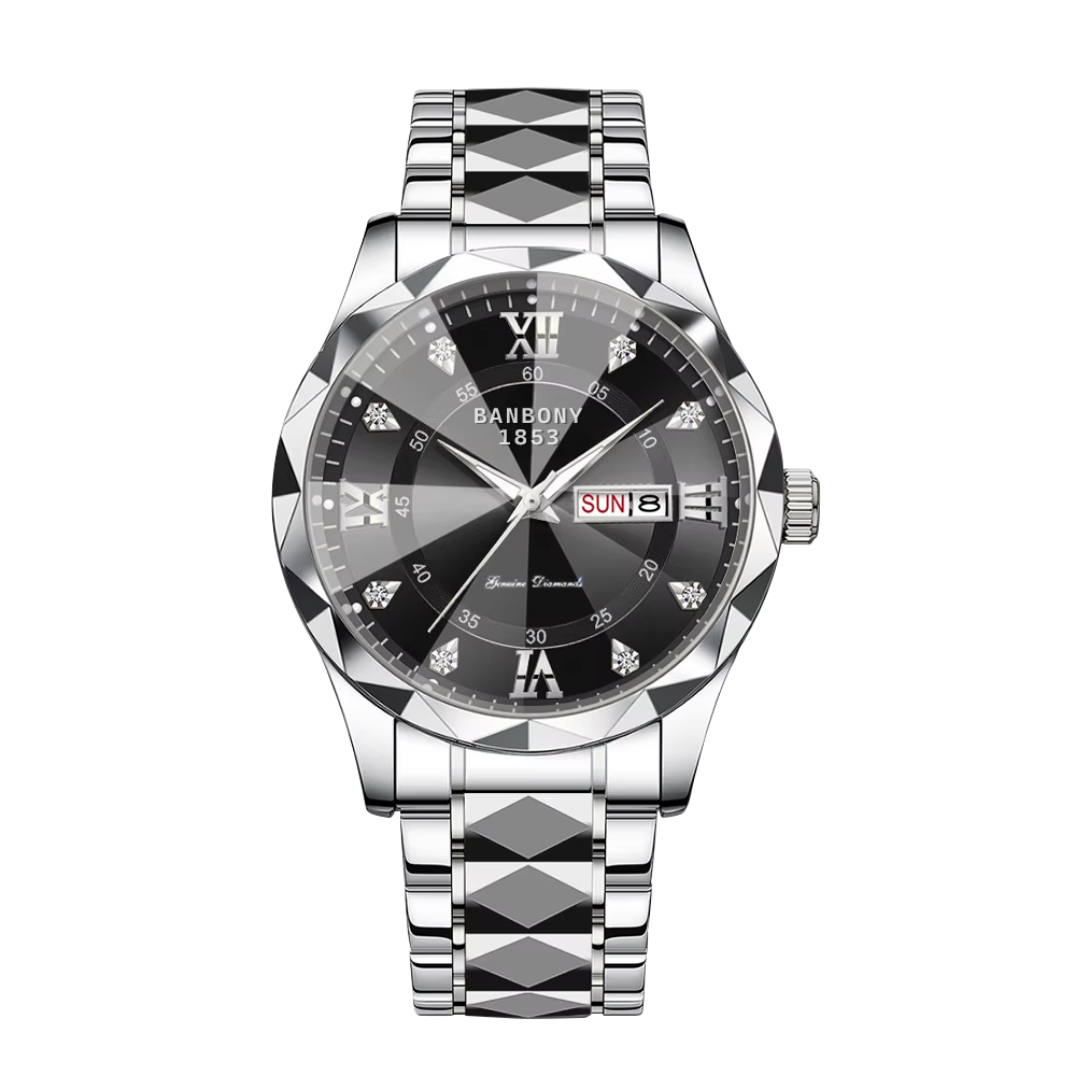 Sean | Stainless Steel Band Multifunction Watch | 40mm