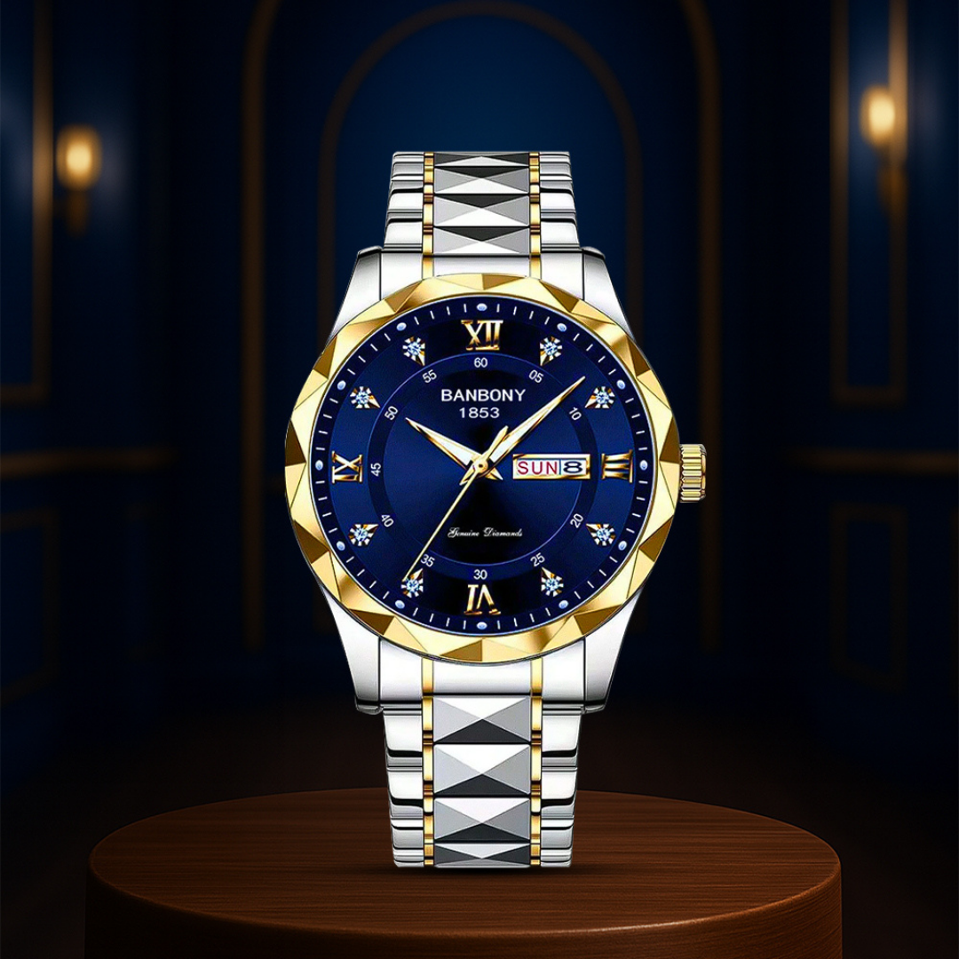 Sean | Stainless Steel Band Multifunction Watch | 40mm