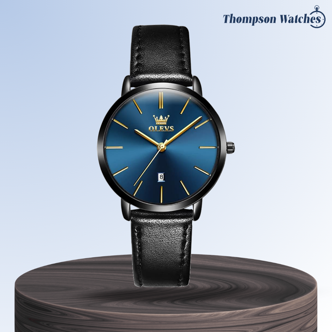 Finn | Cruise Leather Date Watch | 40mm