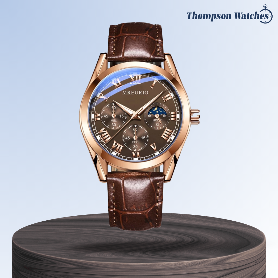 Stephen | Elegant Moon Phase Chronograph | 42mm