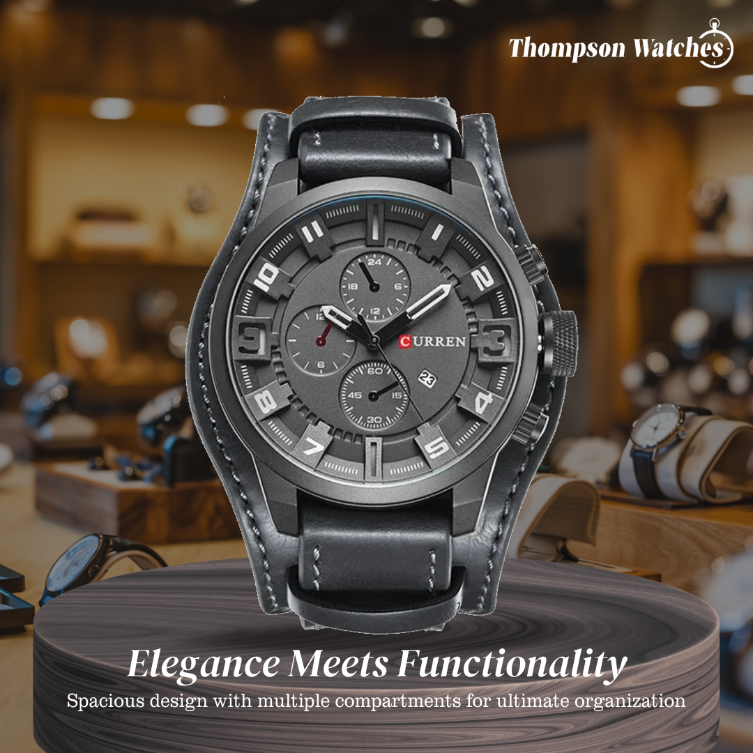 Thadeus | Sporty Men’s Chronograph Watch | 46mm