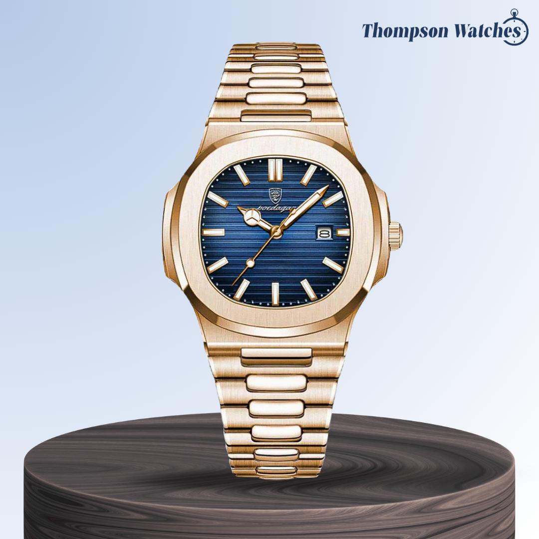 Adriel | Refined Rose Gold Finish Elegance Framed Watch | 40mm