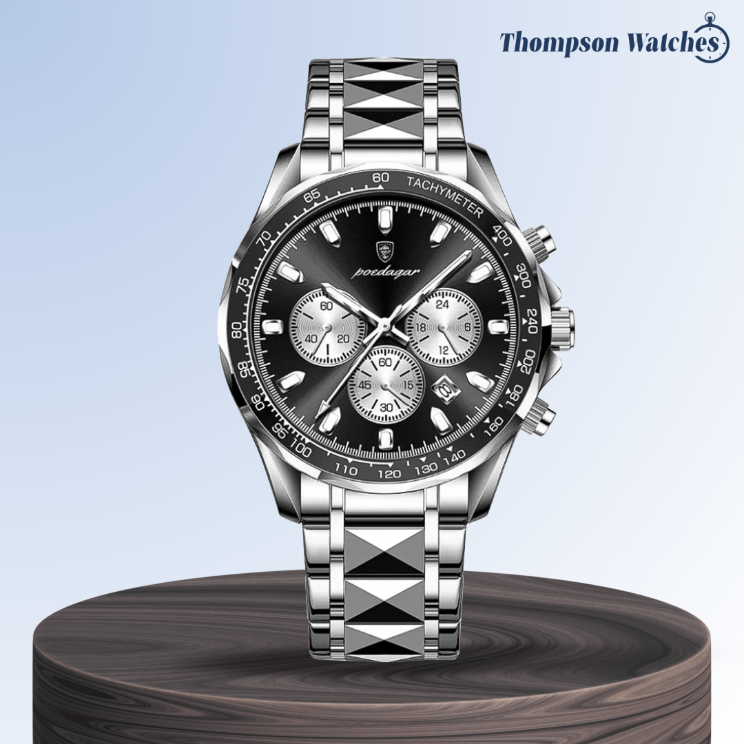 Zane | Sleek Sports Dial Statement Chrono Watch | 44.5mm