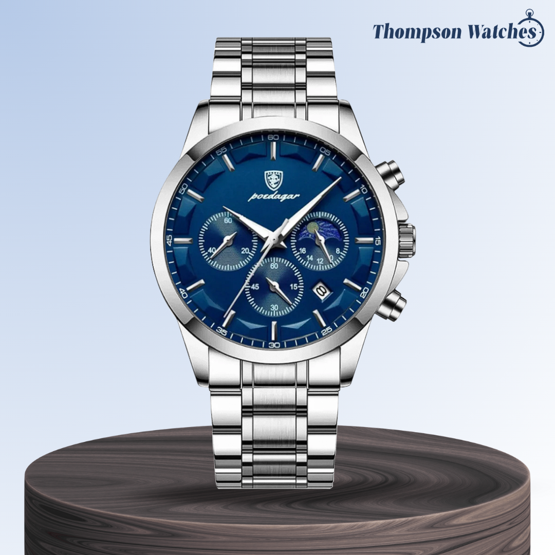 Adrian | Multi-Dial Elegance Classic Watch | 42mm