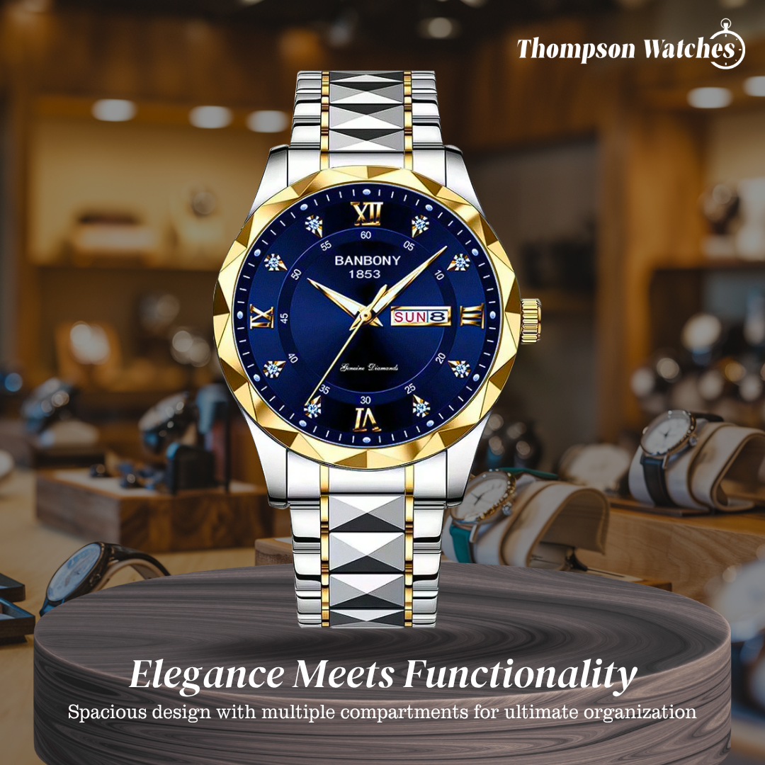 Sean | Stainless Steel Band Multifunction Watch | 40mm