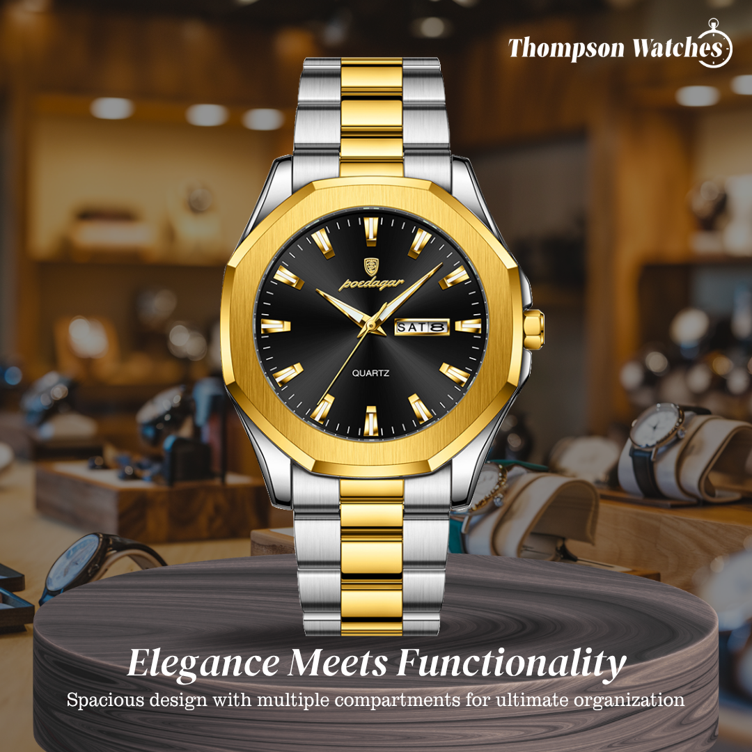 Miles | Sleek Everyday Style Modern Steel Watch | 42mm