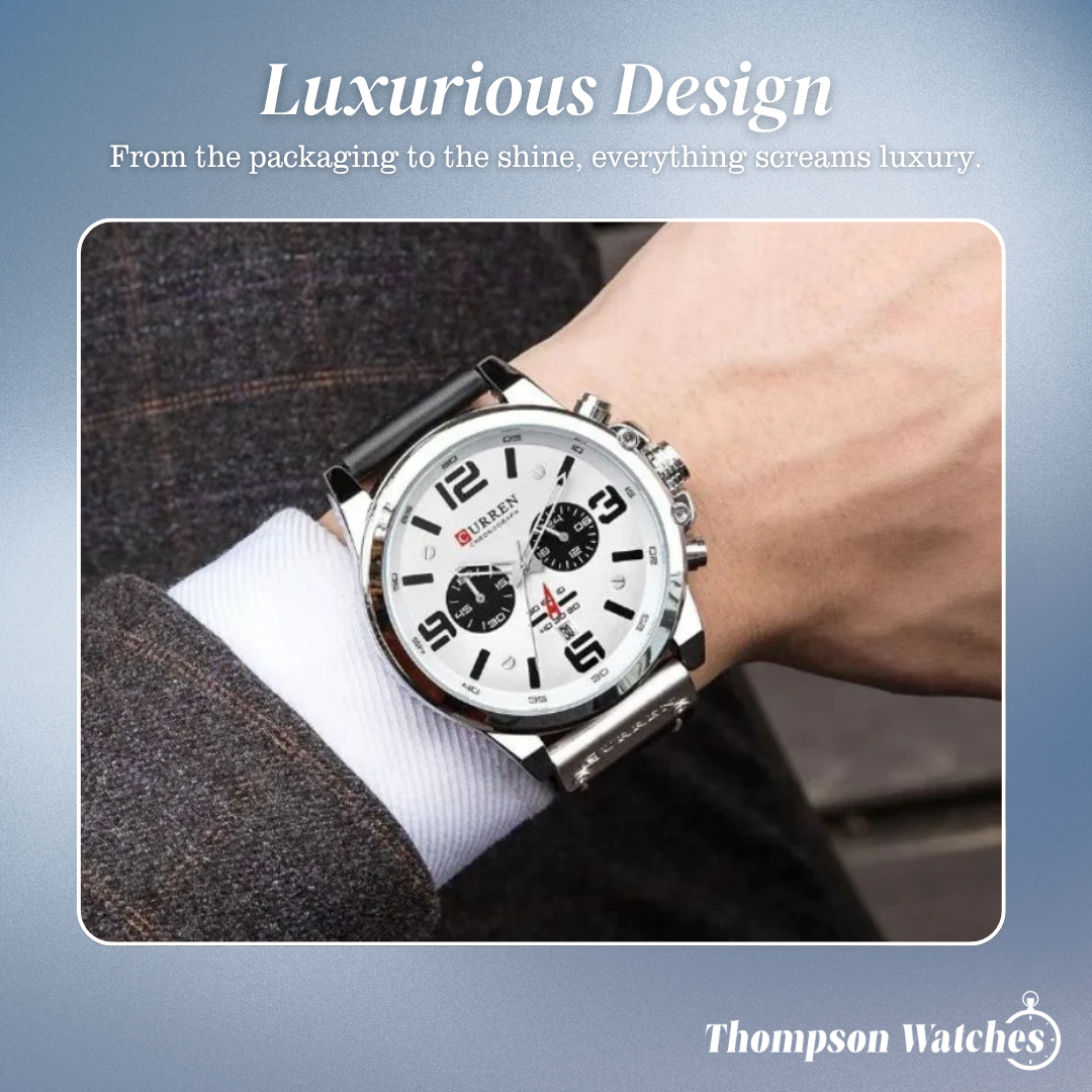 Ryder | Trendy Casual Quartz Timepiece Watch | 47mm