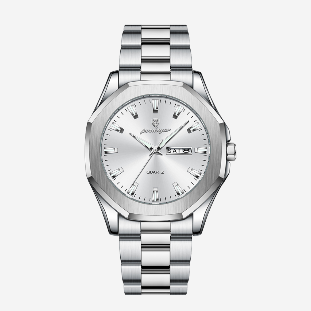 Miles | Sleek Everyday Style Modern Steel Watch | 42mm
