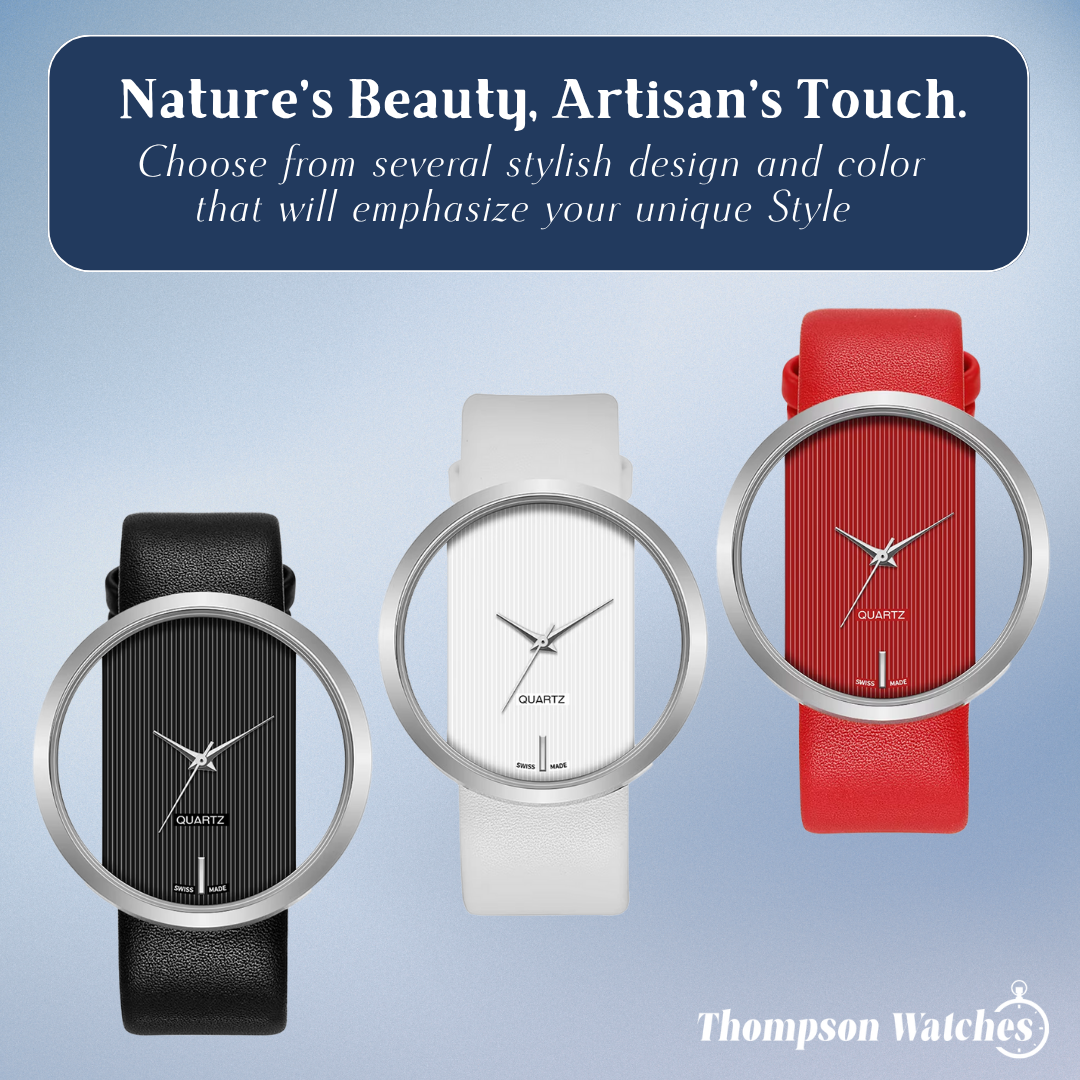 Mark | Transparent Men's Minimalist Watch | 40mm