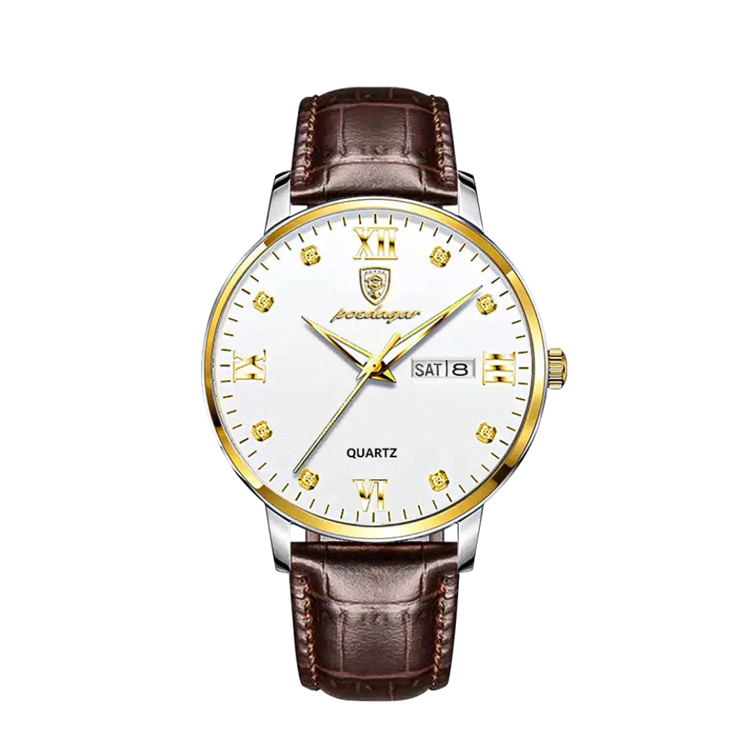Enzo | Men's Elegant Quartz Waterproof Watch | 42mm