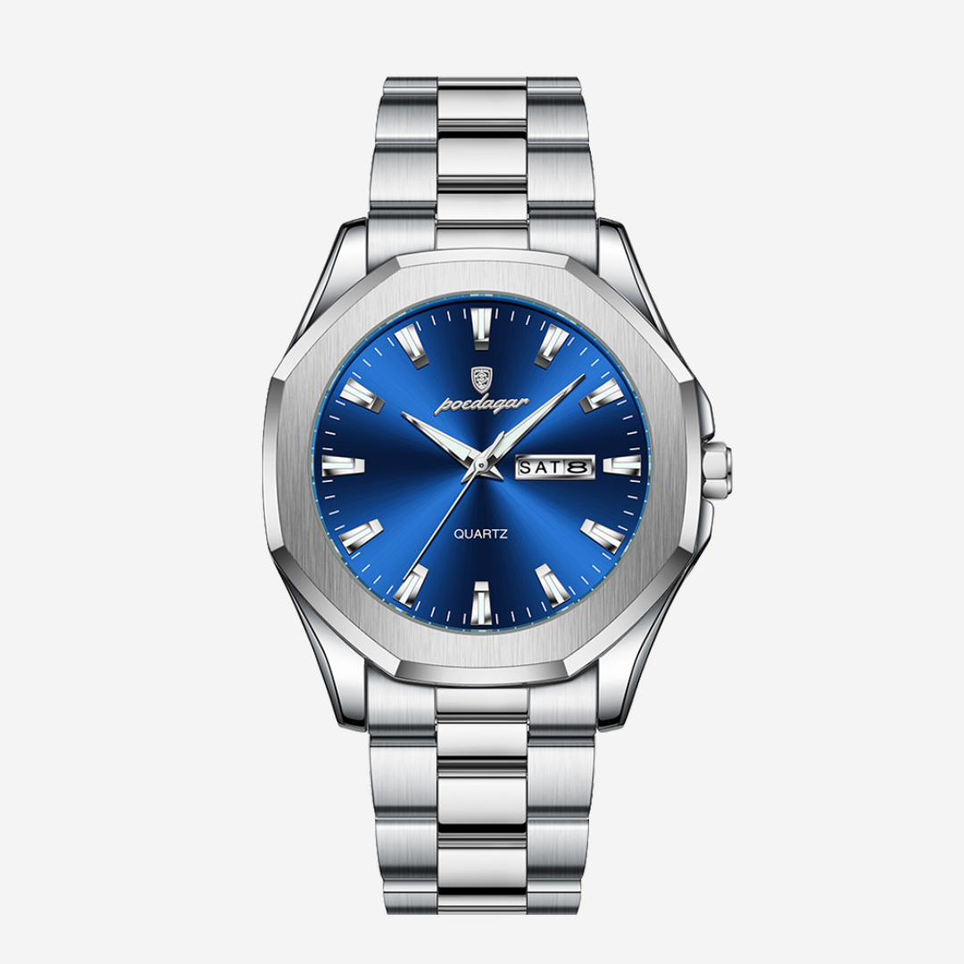 Miles | Sleek Everyday Style Modern Steel Watch | 42mm
