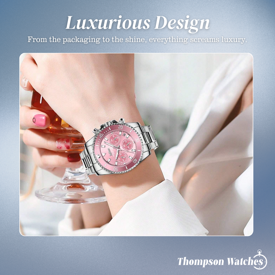 Elise | Stylish Women's Chronograph Watch | 38mm