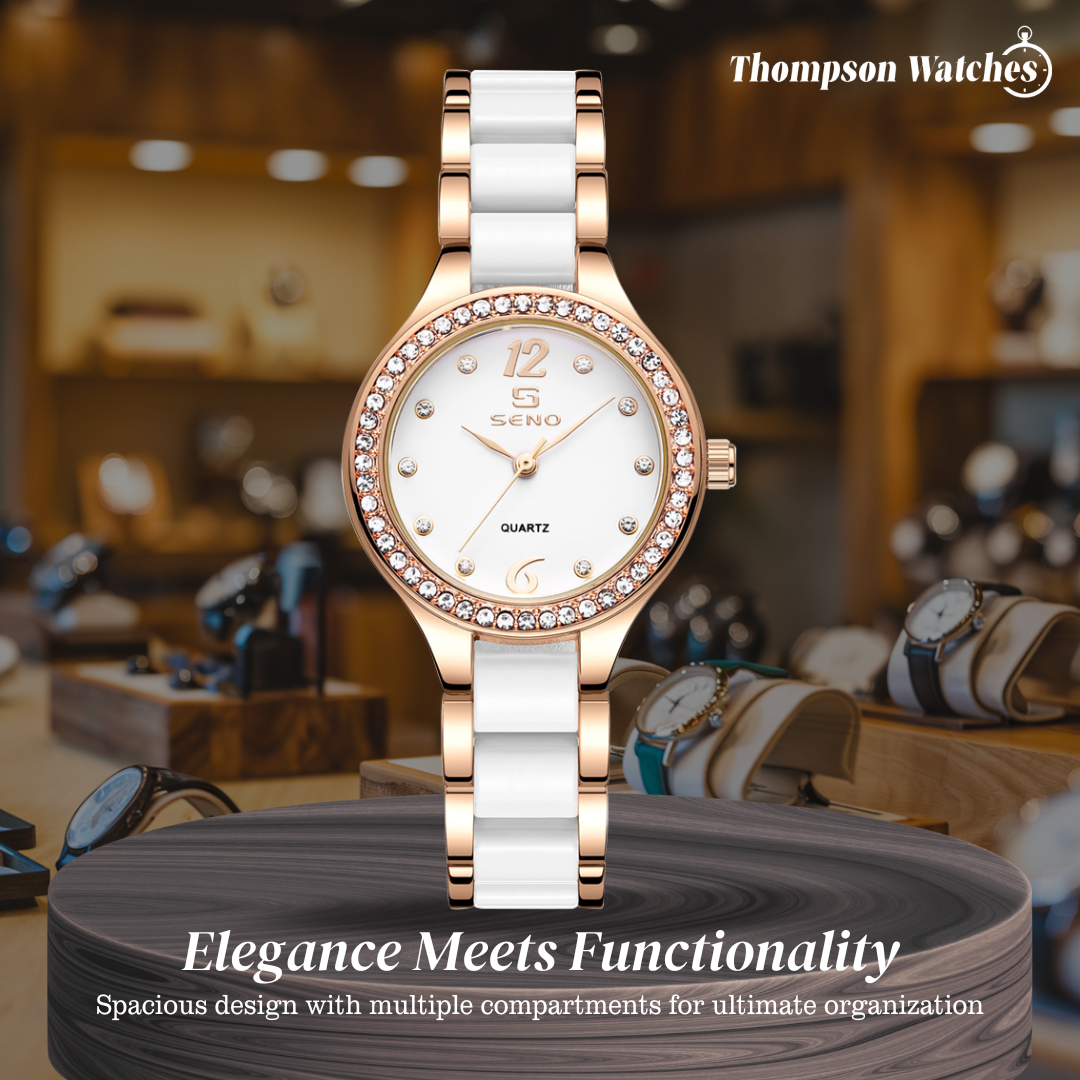 Canary | Stylish and Sparkling Accents Women’s Watch | 28mm