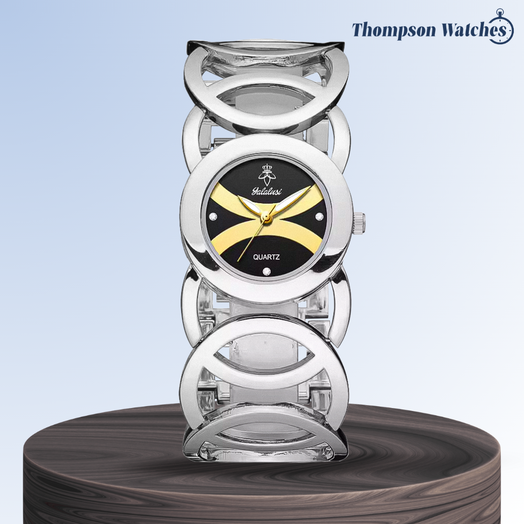 Deborah | Stylish Interlocking Circle Bracelet Watches | 30mm