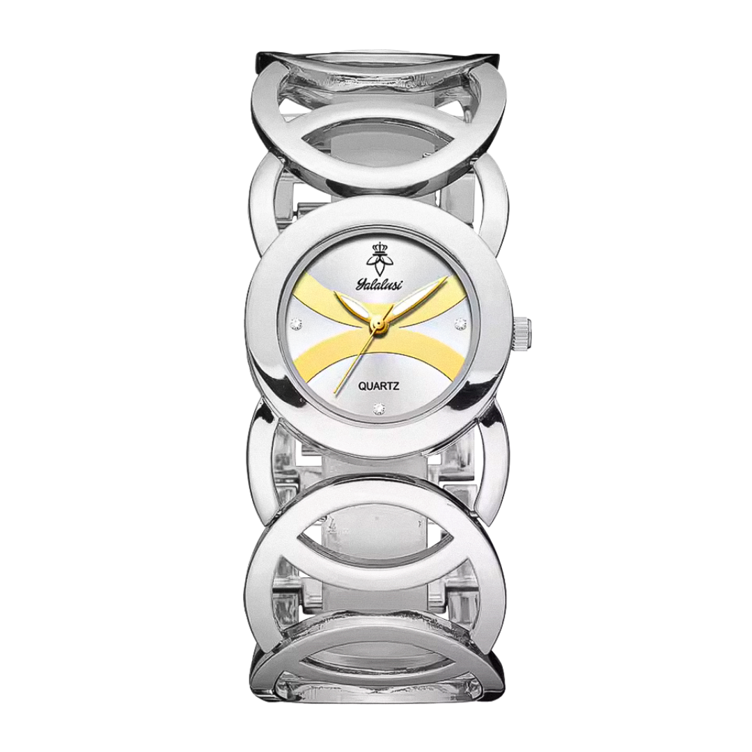 Deborah | Stylish Interlocking Circle Bracelet Watches | 30mm