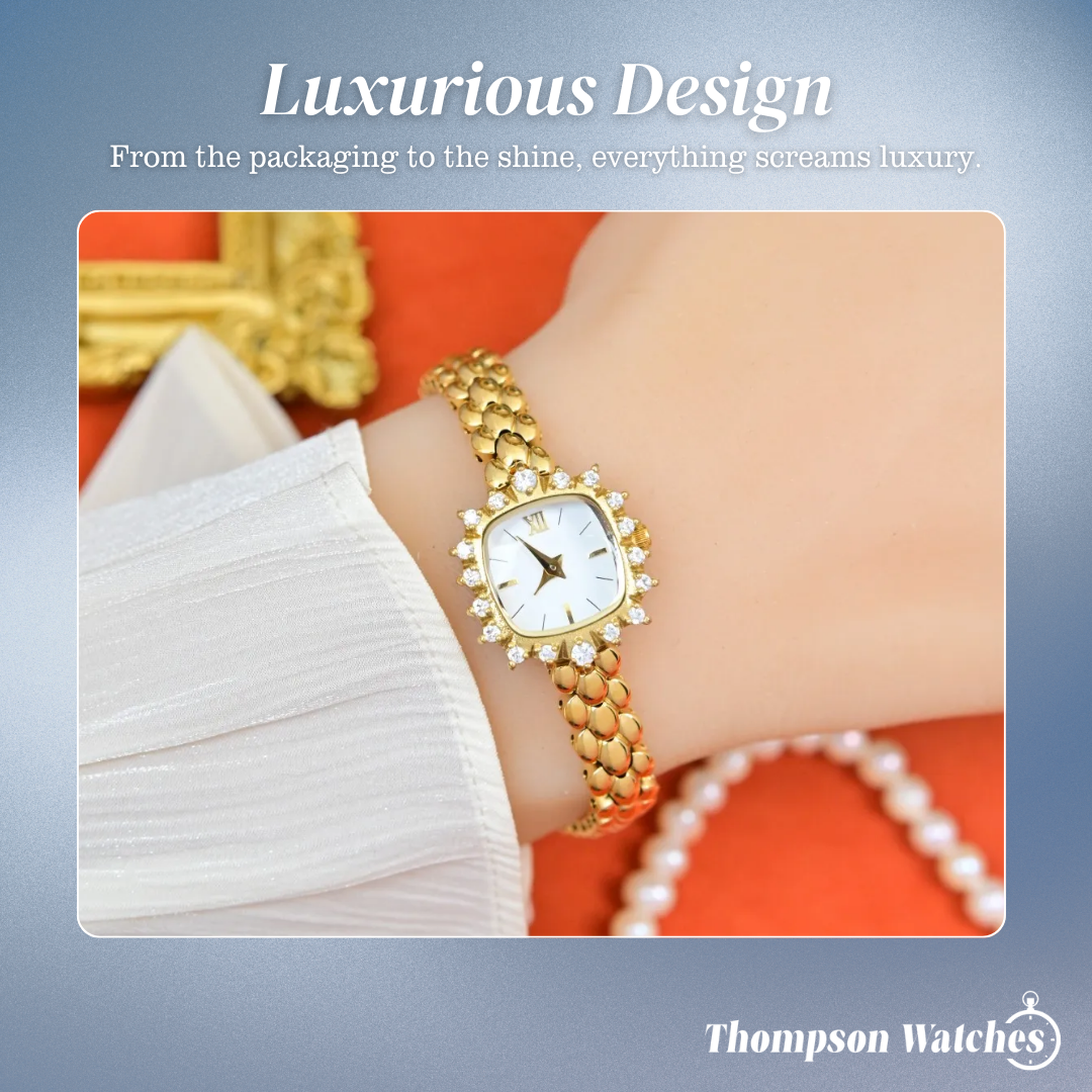 Bellavue | Crystal Bezel Women’s Bracelet Watch | 38 mm