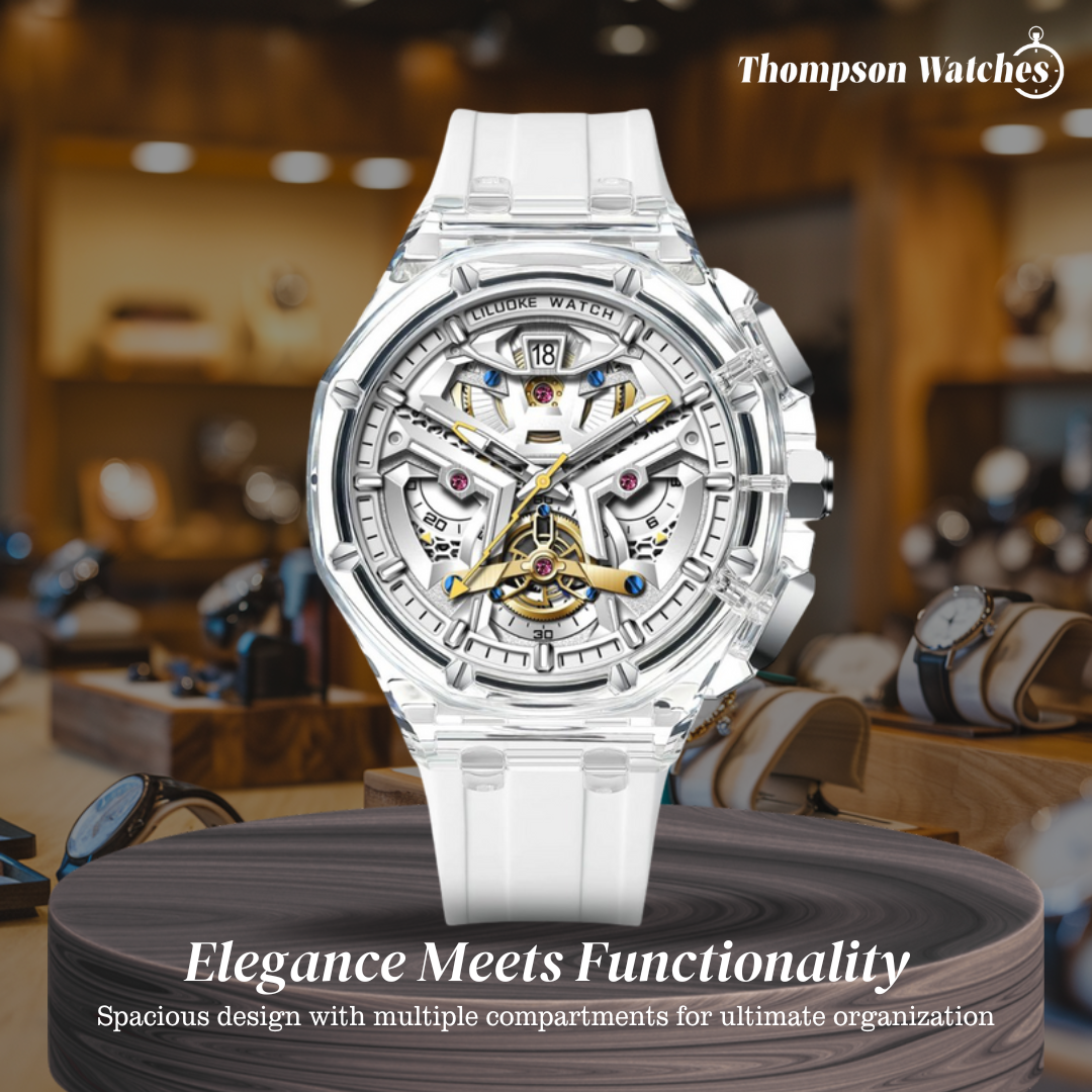 Dino | Transparent Skeleton Watch | 45mm