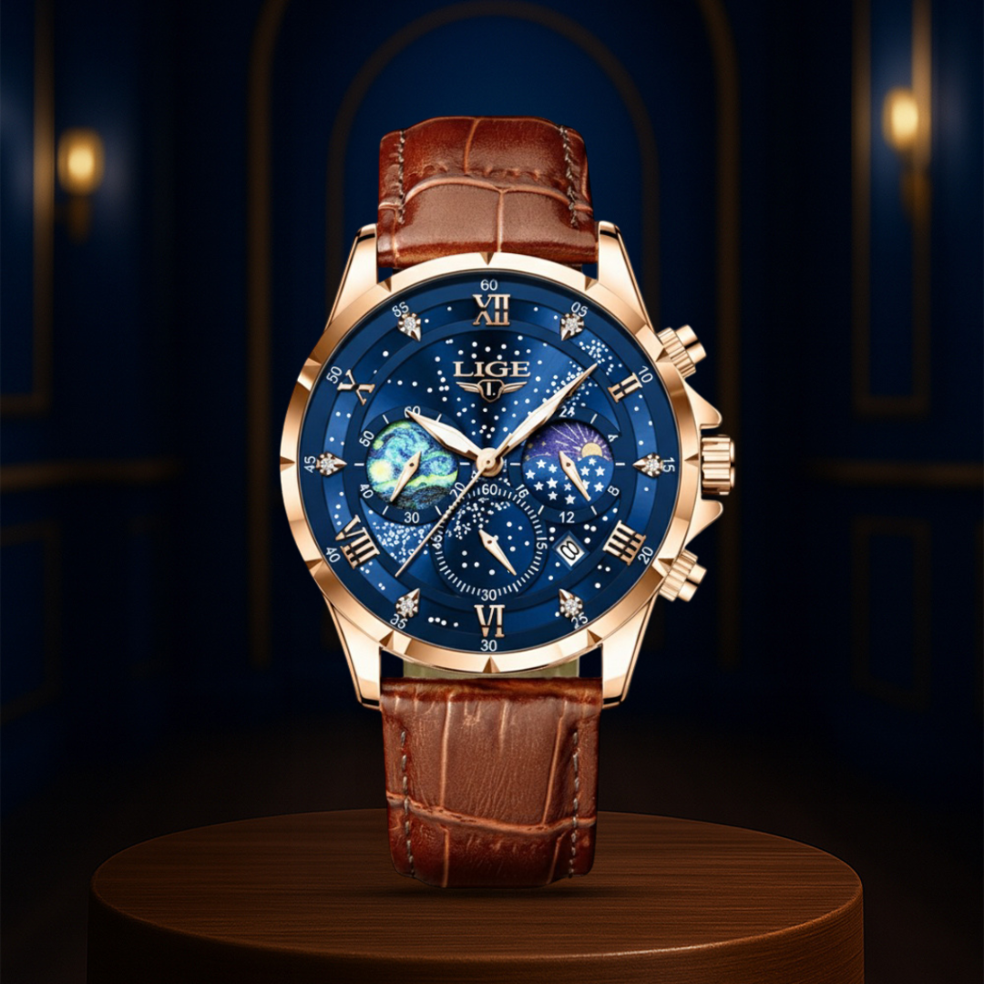 Lunaris | Eclipse Moonphase Automatic Watch | 42mm