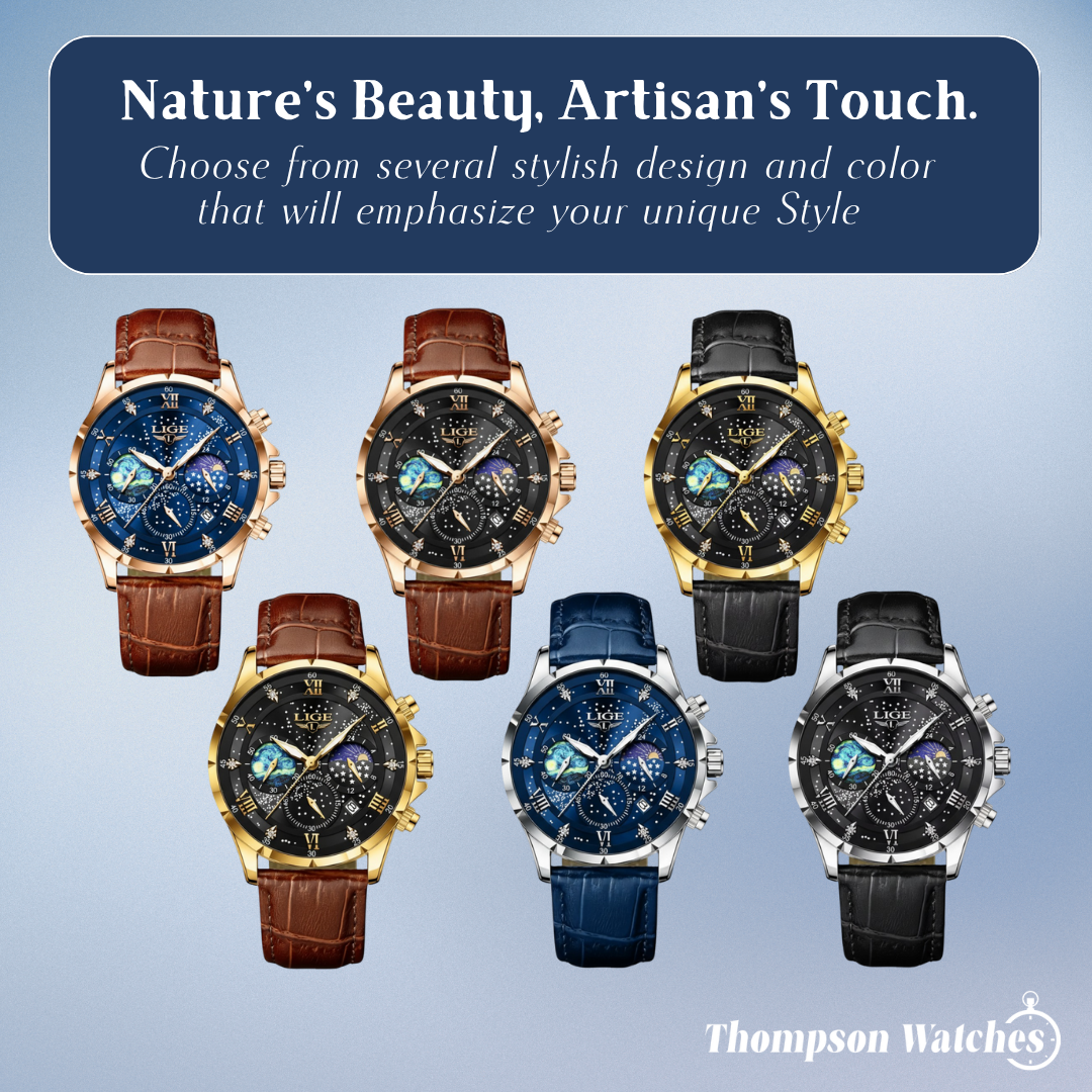 Lunaris | Eclipse Moonphase Automatic Watch | 42mm