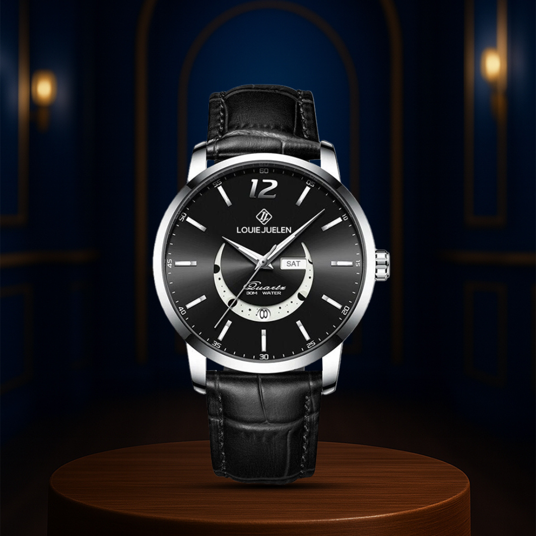 Sebastian | Classic Moon Phase Watch | 42mm