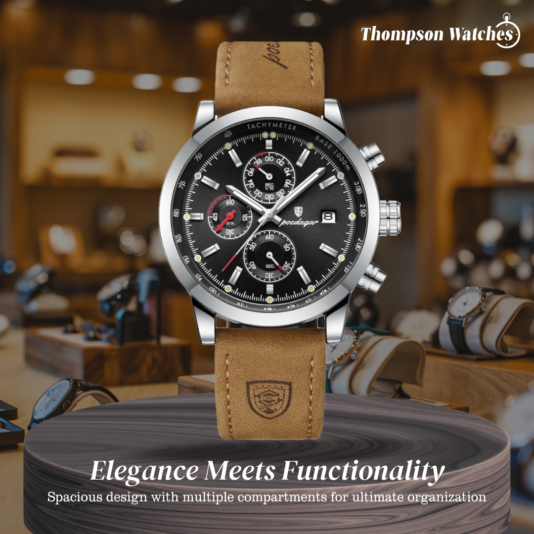 Nathan | Luxury Trendy Men’s Watch | 44mm