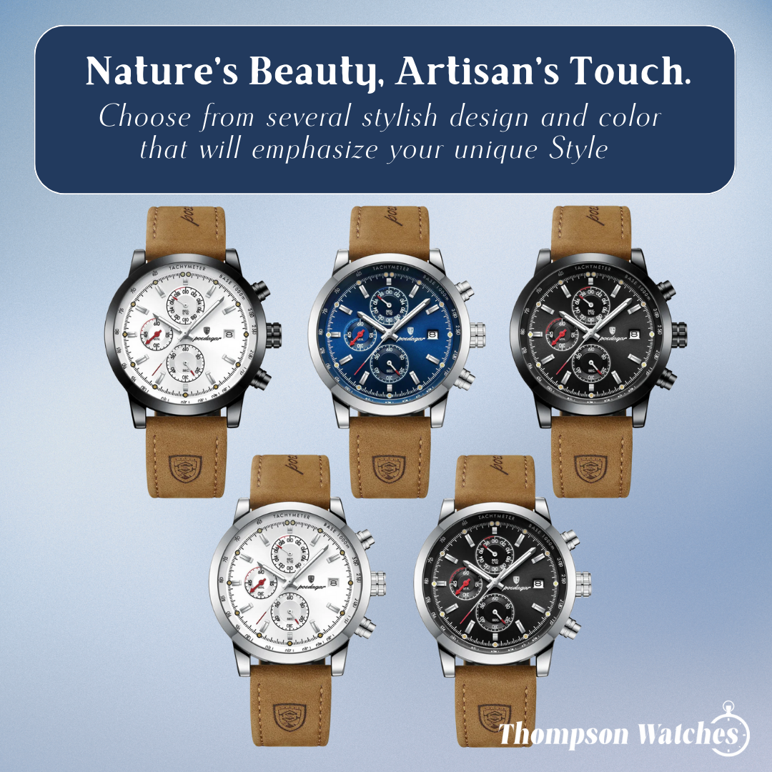 Nathan | Luxury Trendy Men’s Watch | 44mm