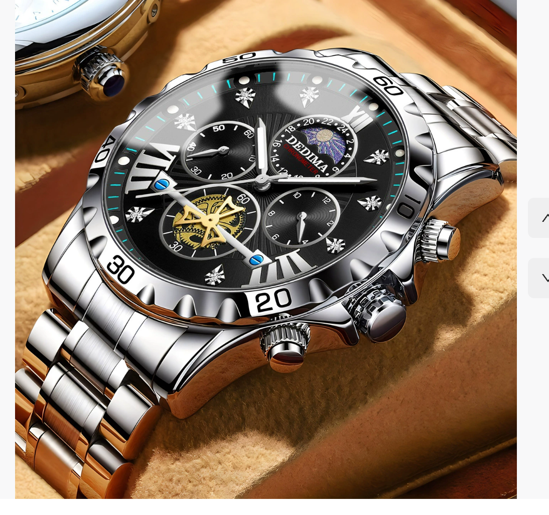 Liam | Precision Chrono | Stainless Steel Watch | 43.9 mm