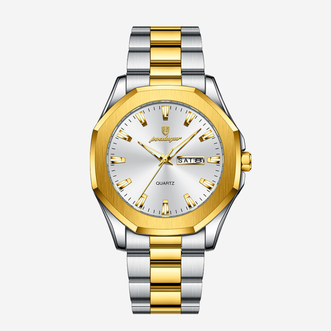 Miles | Sleek Everyday Style Modern Steel Watch | 42mm