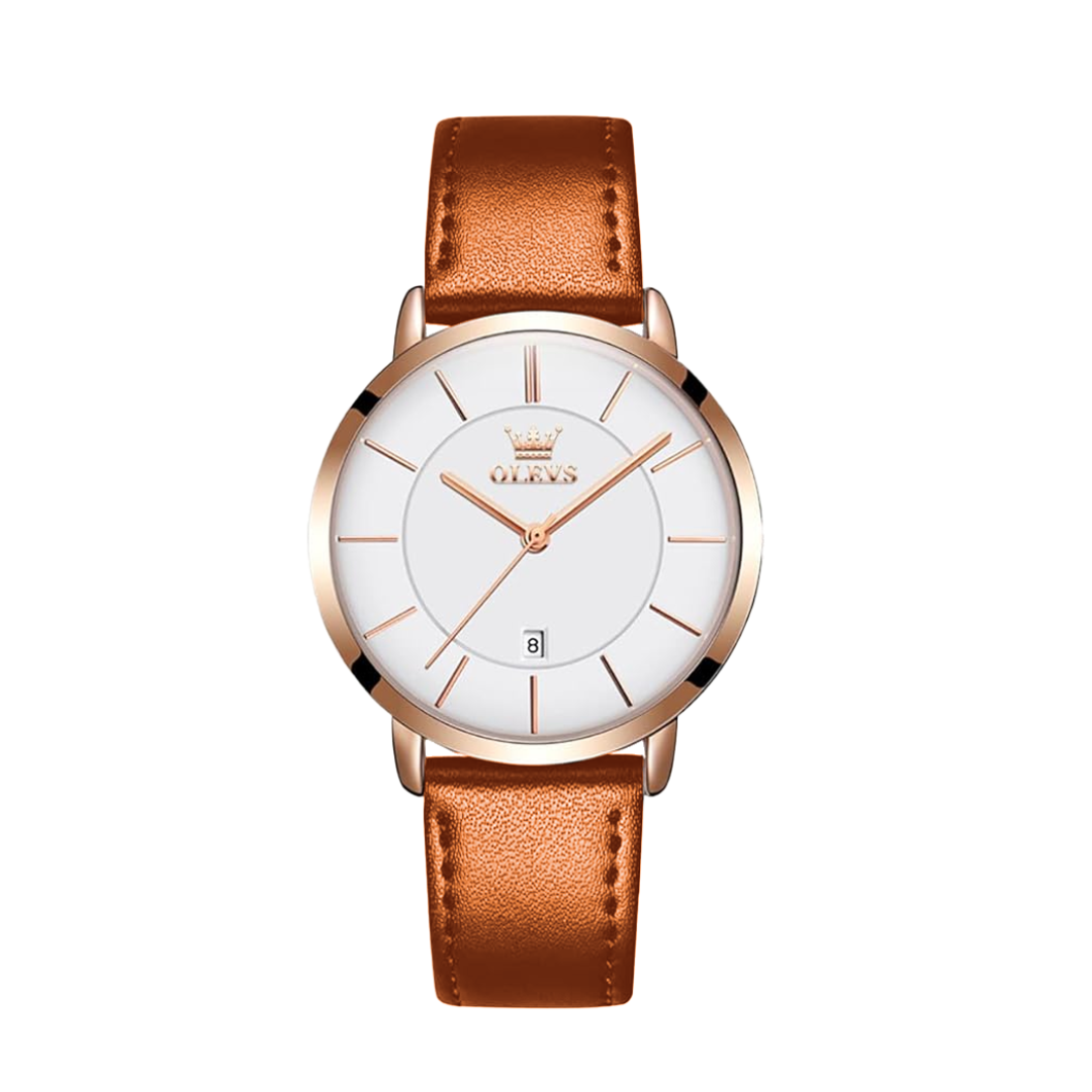 Finn | Cruise Leather Date Watch | 40mm