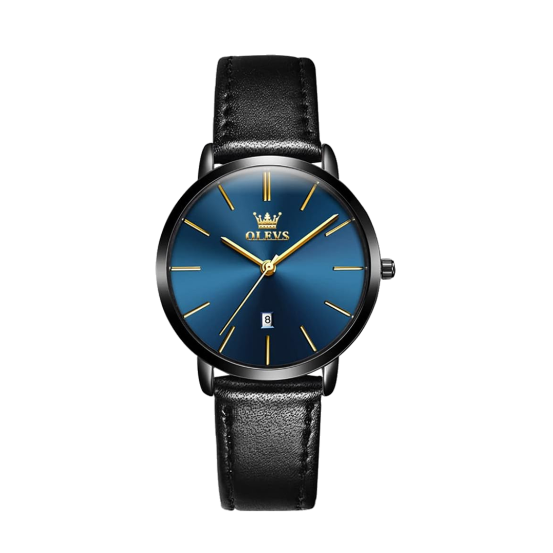 Finn | Cruise Leather Date Watch | 40mm
