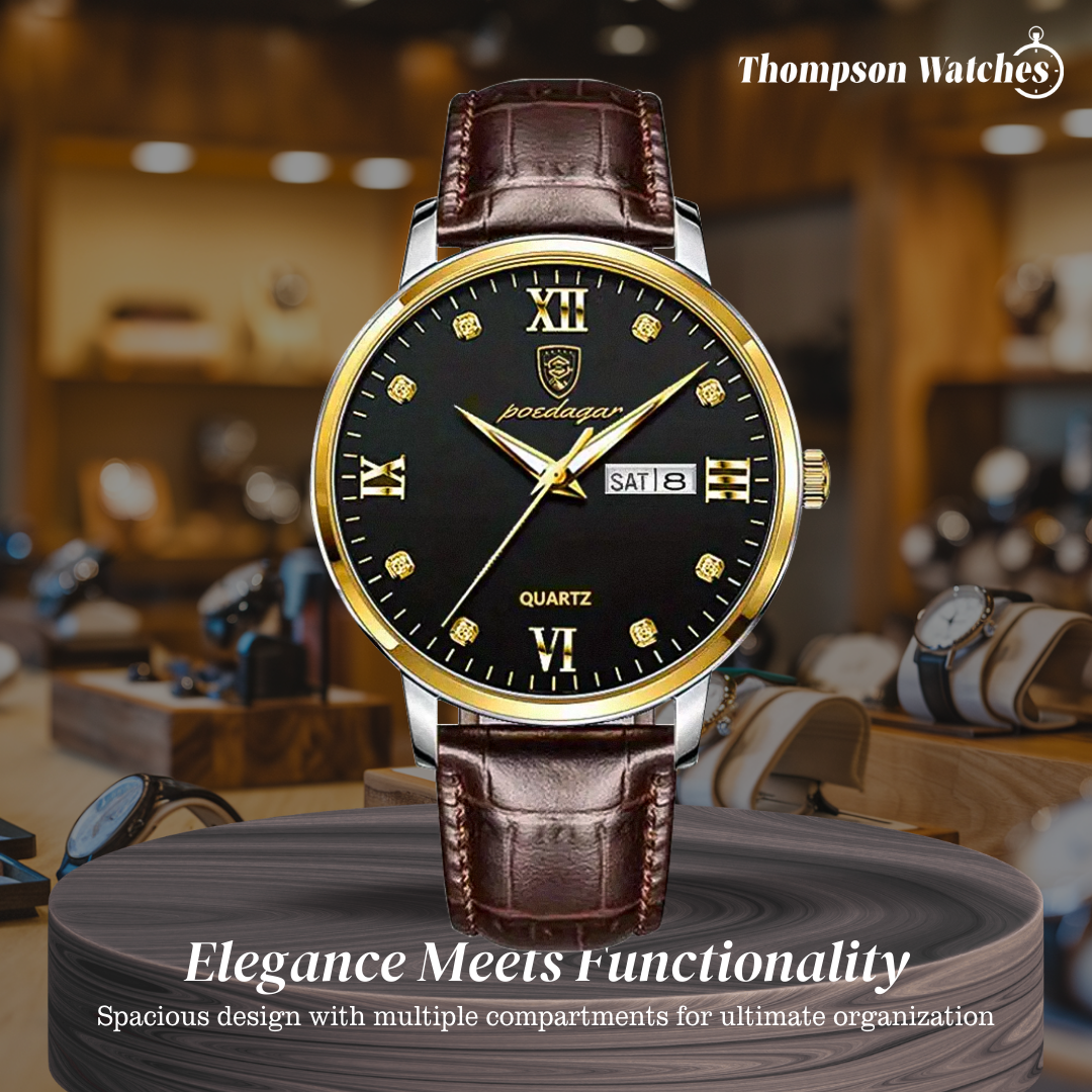 Enzo | Men's Elegant Quartz Waterproof Watch | 42mm