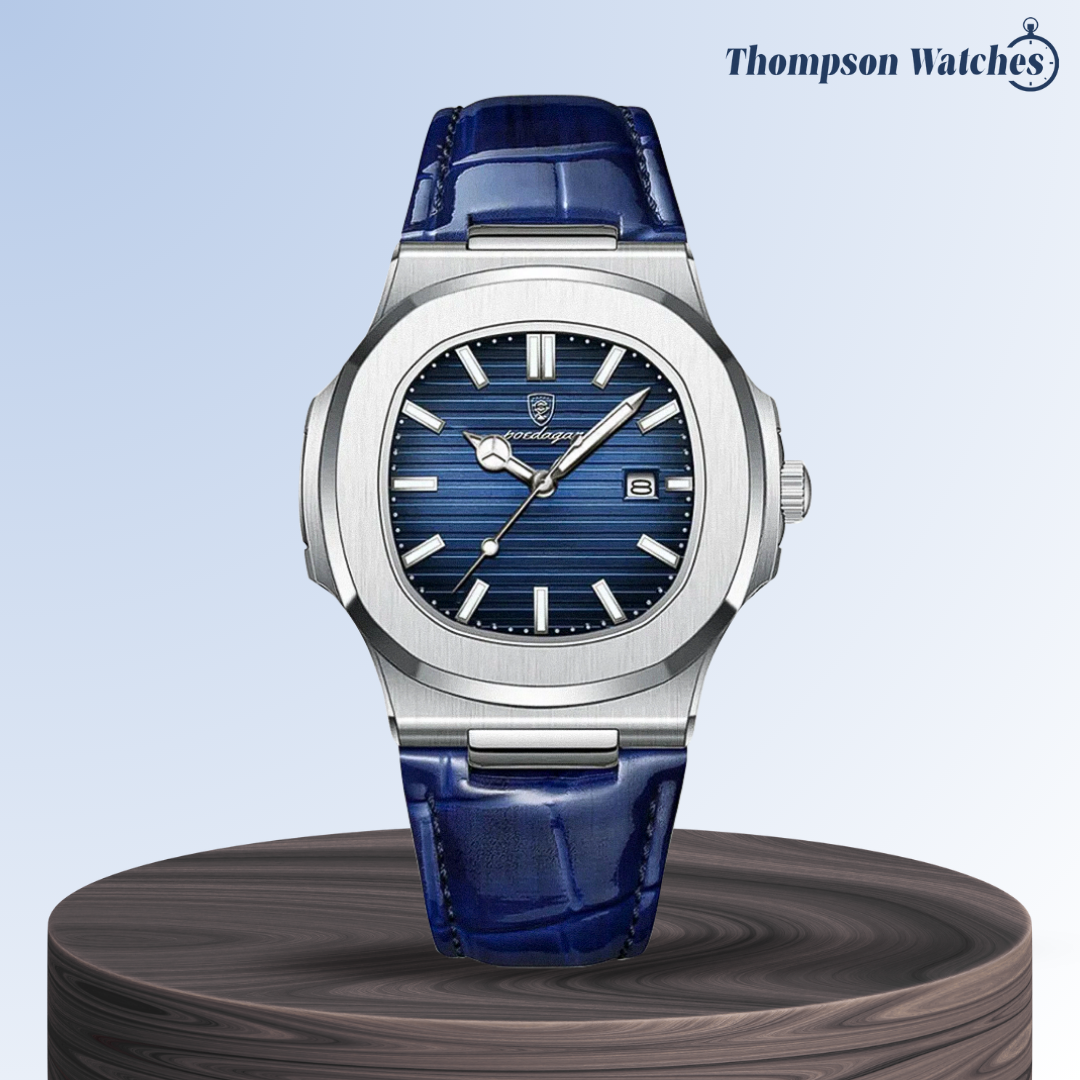 Elias | Sleek Dial Paired with a Classic Leather | 40mm