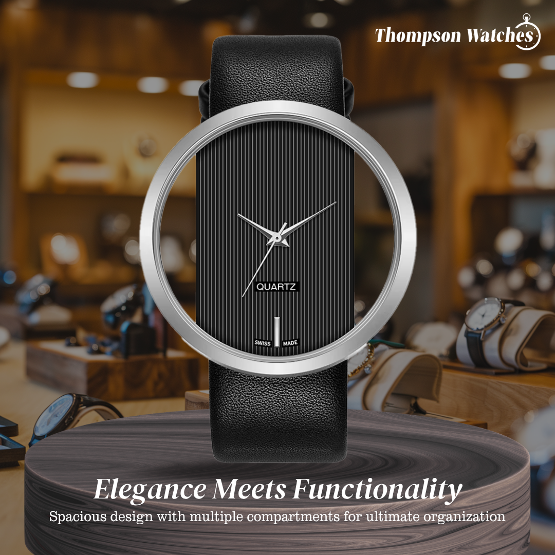 Mark | Transparent Men's Minimalist Watch | 40mm