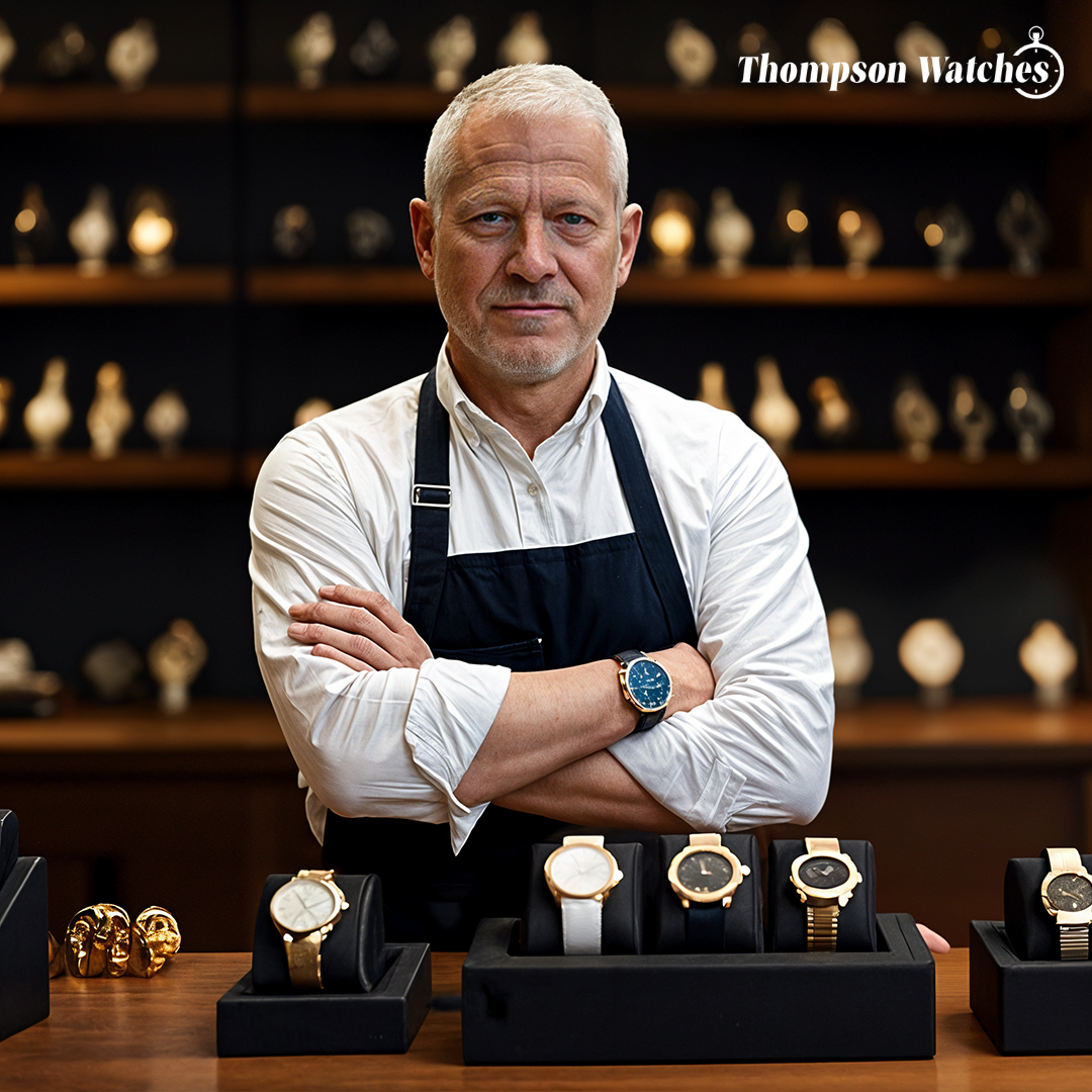 Brody | Elegant Leather Strap Quartz Watch | 40mm