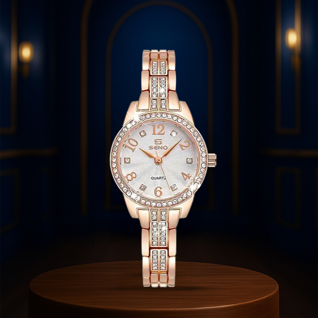 Novi | Modern Glamour Crystal Women’s Watch |30mm