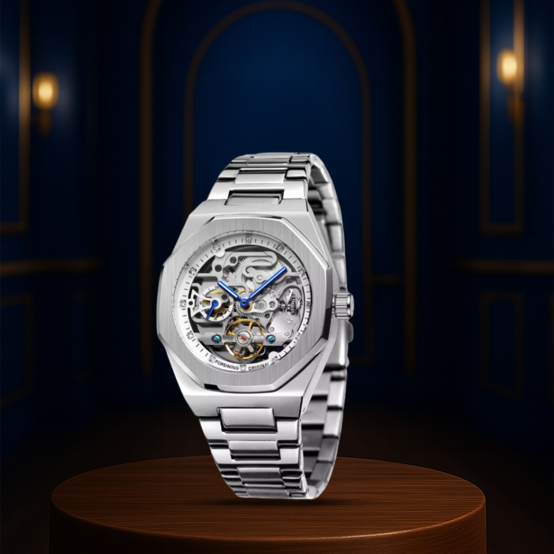 Travis | Forsining Skeleton Automatic Watch | 41.2mm