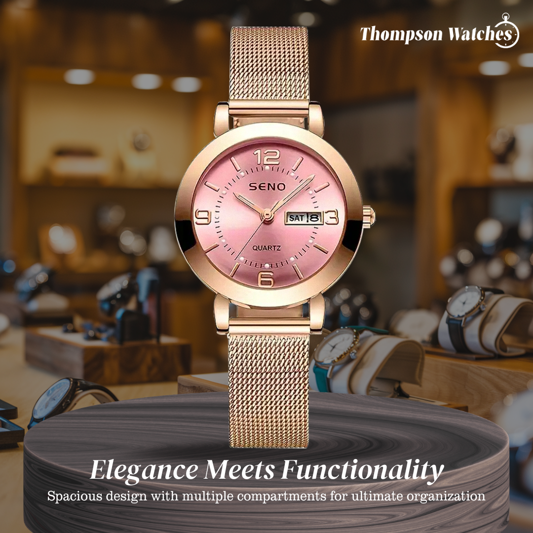 Elizabeth | Sophisticated Mesh Band Women's Watches | 28mm