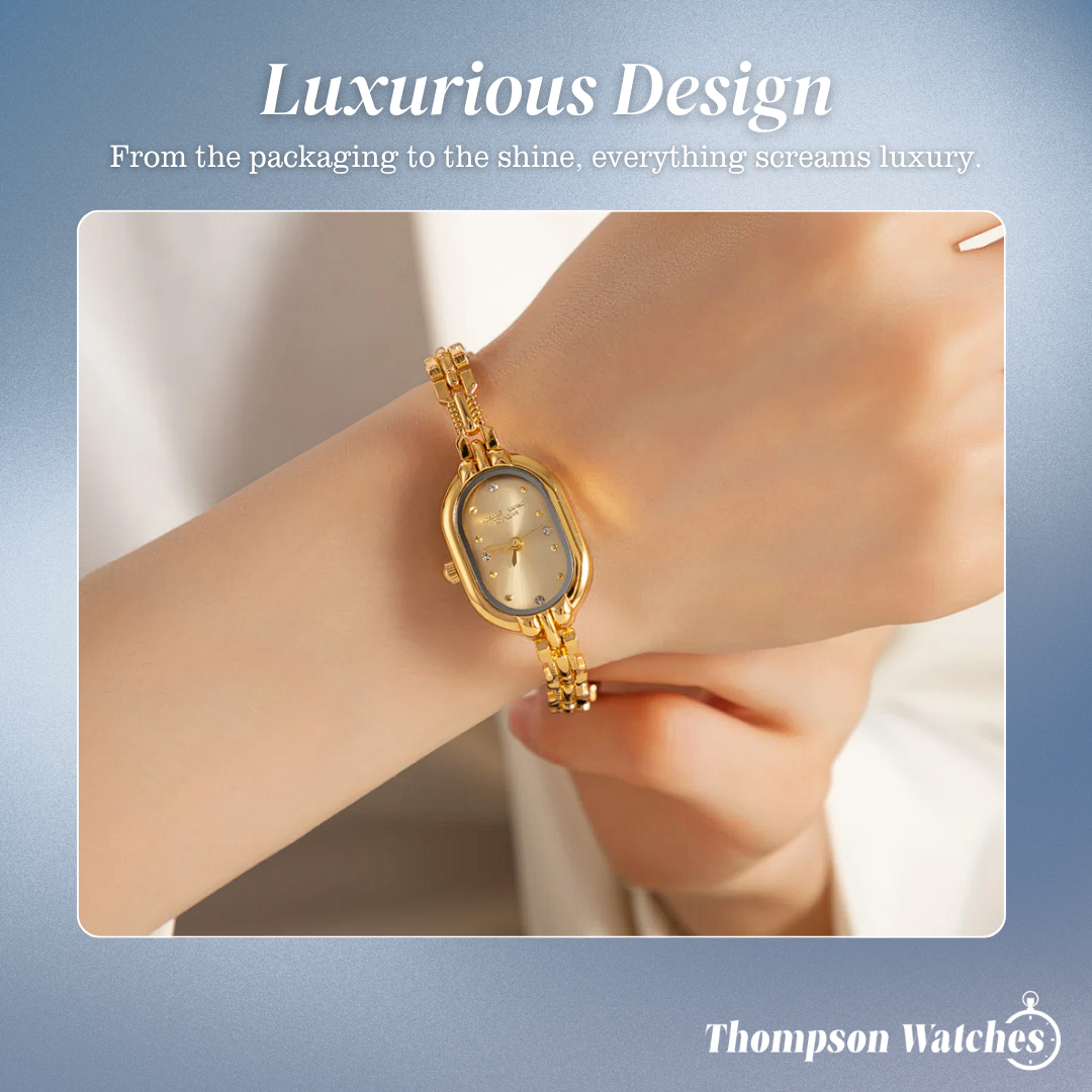 Liana | Classic Gold-Tone Women’s Watch| 36 mm