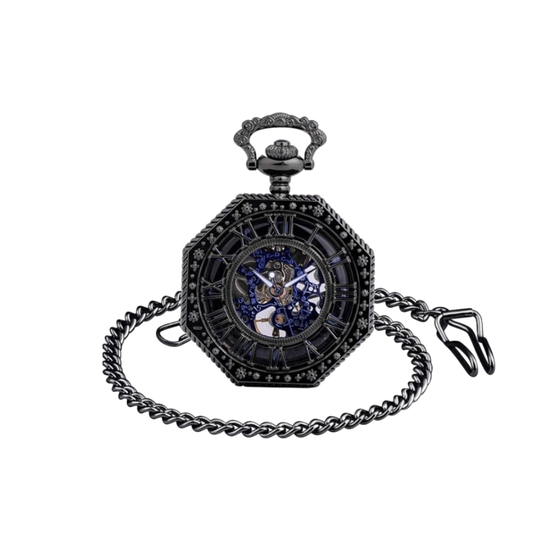 Harold | Octagonal Mechanical Pocket Watch | 70mm