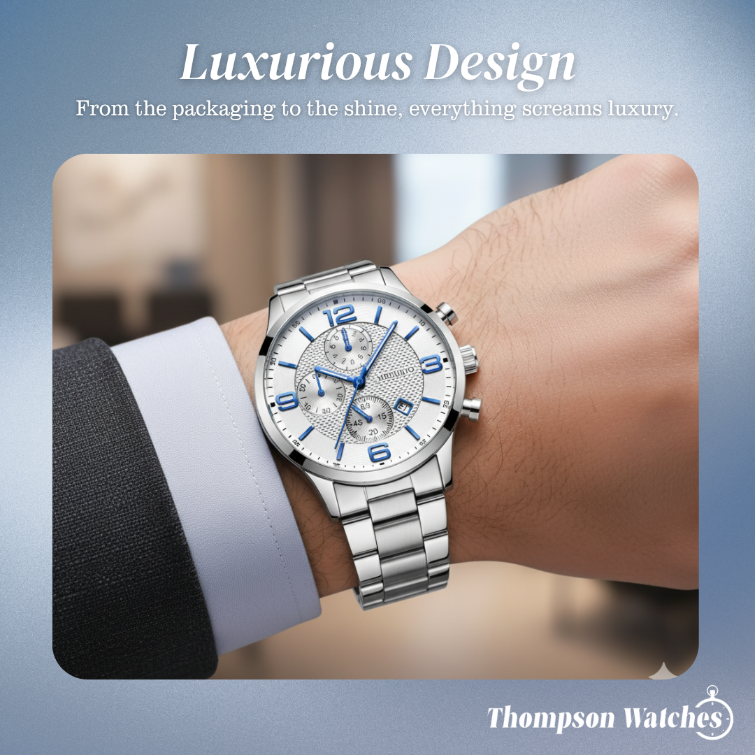 Vanguard | Executive Elite | Business Chronograph Watch |42mm