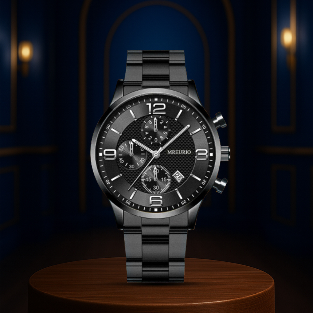 Eli | Premium Executive Men's Timepiece Watch | 41.5mm