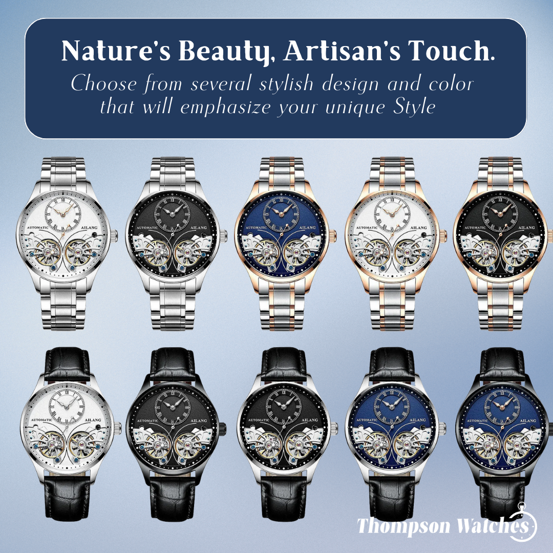 Aiden | Dual Tourbillon Prestige Watch | 41 mm